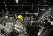 У ДСНС показали наслідки атаки дронами на Київ – фото