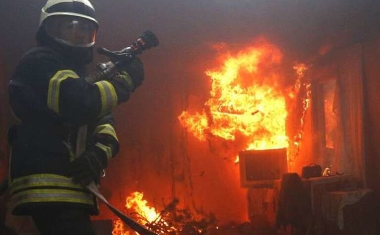 На пожежі у Криворізькому районі виявили людину без ознак життя