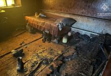 У Дніпровському районі на пожежі загинув чоловік