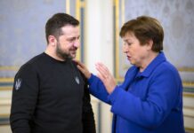 Зеленський у Вашингтоні зустрівся із директором МВФ: що обговорювали