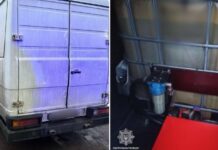 Криворізькі патрульні виявили автомобіль, який перевозив ємності з пальним без відповідних документів