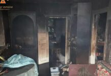 У Запорізькому районі під час пожежі у будинку загинула літня жінка