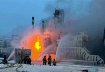 Російська компанія «Новатек» заявила про зупинку операцій на Балтійському терміналі через вибухи і пожежу