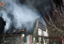 Причиною пожежі стало коротке замикання електромережі: рятувальники Запоріжжя загасили дачний булинок