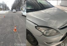 У Камʼянському пʼяний водій збив 80-річну бабусю та поїхав з місця події