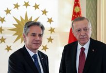 Блінкен обговорив події в Газі і підтримку України з президентом Туреччини