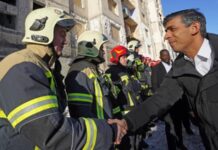 Сунак в Україні: «наша підтримка не похитнеться»