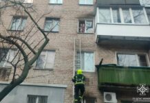 У Павлограді рятувальники зняли з підвіконня квартири двох дітей