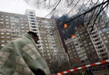 МВС: у Києві завершили роботи з ліквідації наслідків російської атаки