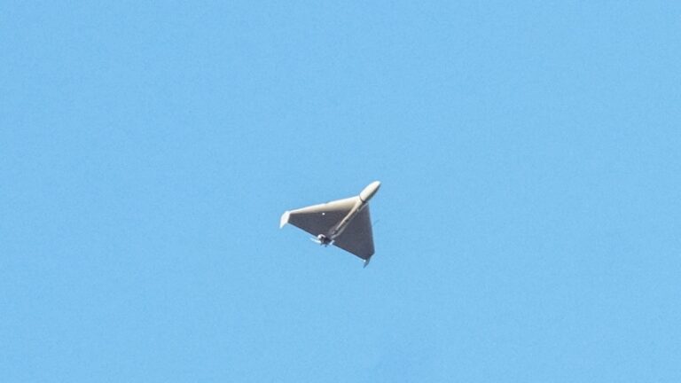 На Харківщині через удар «Шахедів» виникла пожежа – ОВА