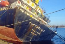 Війська РФ обстріляли турецьке судно у порту Херсона