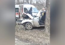 У Павлограді зіштовхнулись ВАЗ та Mitsubishi: подробиці ДТП з трьома постраждалими