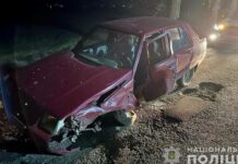 Поліція встановлює свідків ДТП в Новомосковському районі