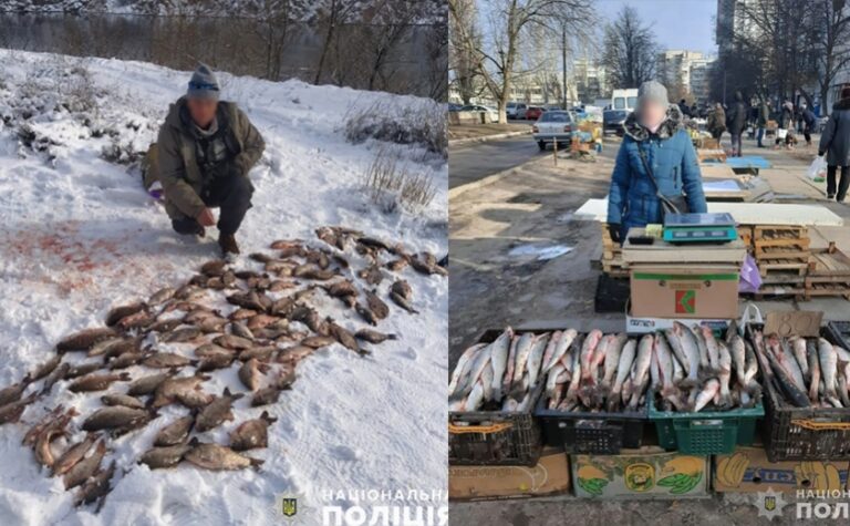 З початку року запорізькі поліцейські вилучили понад півтонни незаконно виловлених водних біоресурсів: подробиці