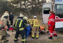 Впала з коня: запорізькі рятувальники надали допомогу жінці, яка травмувалась