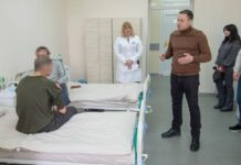 Мер відвідав захисників України, які проходять реабілітацію