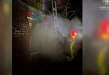 Горів дах та перекриття: у Нікопольському районі надзвичайники ліквідували пожежу у житловому будинку