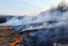 Рятувальники Дніпропетровщини продовжують боротися з пожежами в екосистемах