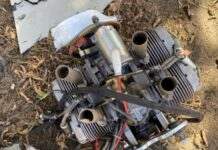 На Вінниччині впали чотири «шахеди». Один із них не здетонував – поліція