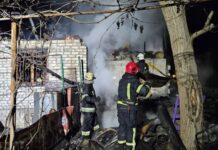 У Запорізькому районі посеред ночі спалахнув двоповерховий будинок