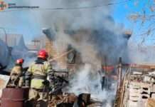 Вогнеборці Кривого Рогу ліквідували займання приватного будинку у Центрально-Міському районі