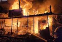 Два займання через коротке замикання електромережі: у Запоріжжі вночі горіли дачний кооператив та приватний будинок