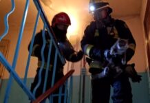 У Дніпрі під час ліквідації пожежі надзвичайники врятували 2 людини і кота