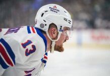 Нападник “Рейнджерс” із хет-триком і дублем асистів очолив топ-3 зірок вечора НХЛ: відео