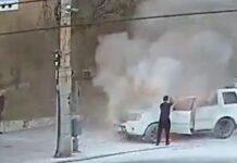 На Запорізькому шосе у Дніпрі горіла Honda: подробиці