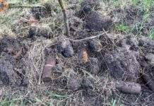 На Дніпропетровщині піротехніки ДСНС знищили 55 застарілих боєприпасів