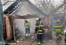 Вогнеборці Павлограда ліквідували займання гаража на території приватного домоволодіння