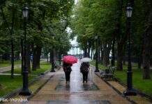 Рекордний дощ: у Києві за день випало більше половини місячної норми опадів