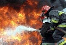 У Марганці під час ліквідації пожежі вогнеборці виявили тіло чоловіка