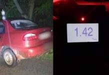 Патрульні Кривого Рогу затримали нетверезого водія