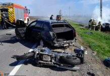 Є постраждалі: у Нікопольському районі зіткнулися 2 мотоцикли та 2 автівки