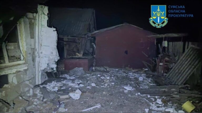 ОВА: унаслідок російських обстрілів Сумщини загинуло двє людей, ще шістьох – поранено