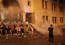 У парламенті Грузії оголосили «червоний рівень» безпеки на тлі протестів