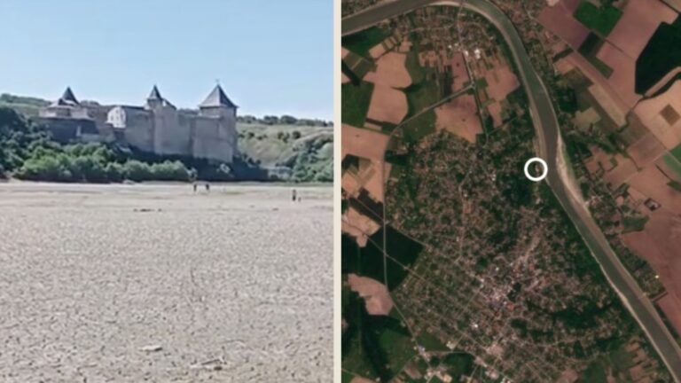 Пересихання Дністра в Хотині: міністр екології України каже, що «ризиків немає»