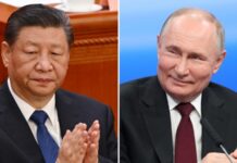 Сі Цзіньпін зустрів Путіна в Пекіні