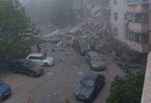 У Бєлгороді обвалився під’їзд багатоповерхівки (фото, відео)