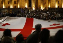 У вчорашньому протесті у Грузії взяли участь щонайменше 200 тисяч людей, – ЗМІ