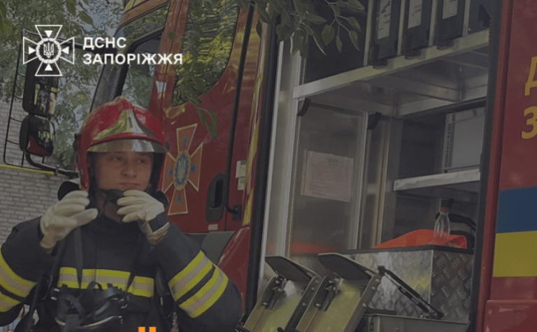 Площа пожежі 50 кв.м: у Запоріжжі зайнялася надвірна споруда