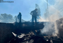 Вогнеборці Нікополя загасили пожежу в будівлі, що не експлуатується