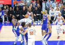 Форвард “Нікс” розміняв спокійний триочковий на силовий слемданк: момент дня в НБА