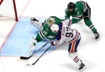 “Едмонтон” у другому овертаймі дотиснув “Даллас” у першому фіналі Заходу НХЛ: відео