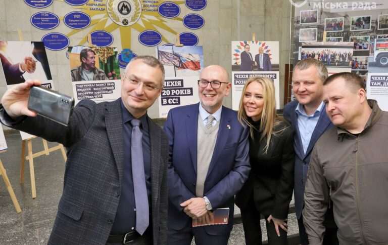 У Дніпрі з візитом перебуває посол Чехії