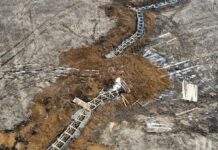 В п’яти регіонах України завершується будівництво фортифікацій. Міноборони показало відео