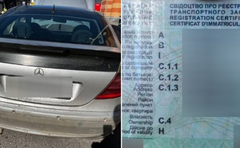 Документ з ознаками підробки: у Дніпрі поліцейські затримали водія-правопорушника