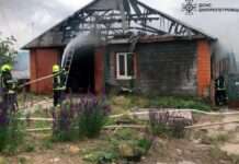 У Кривому Розі вогнеборці ліквідували займання житлового будинку