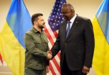 Зеленський обговорив оборонні потреби України із очільником Пентагону на саміті в Сінгапурі